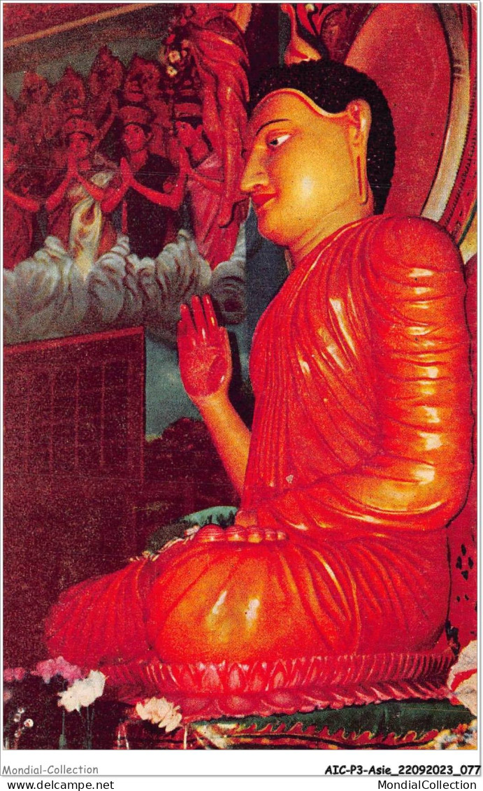 AICP3-ASIE-0293 - Statue Of Lord Buddha In Asokaramaya Temple - COLOMBO - CEYLON - Sri Lanka (Ceylon)