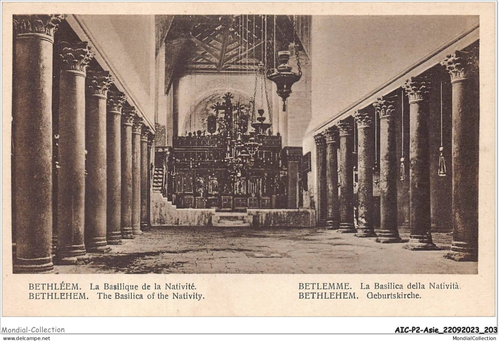 AICP2-ASIE-0224 - BETHLEEM - La Basilique De La Nativité - Palestine