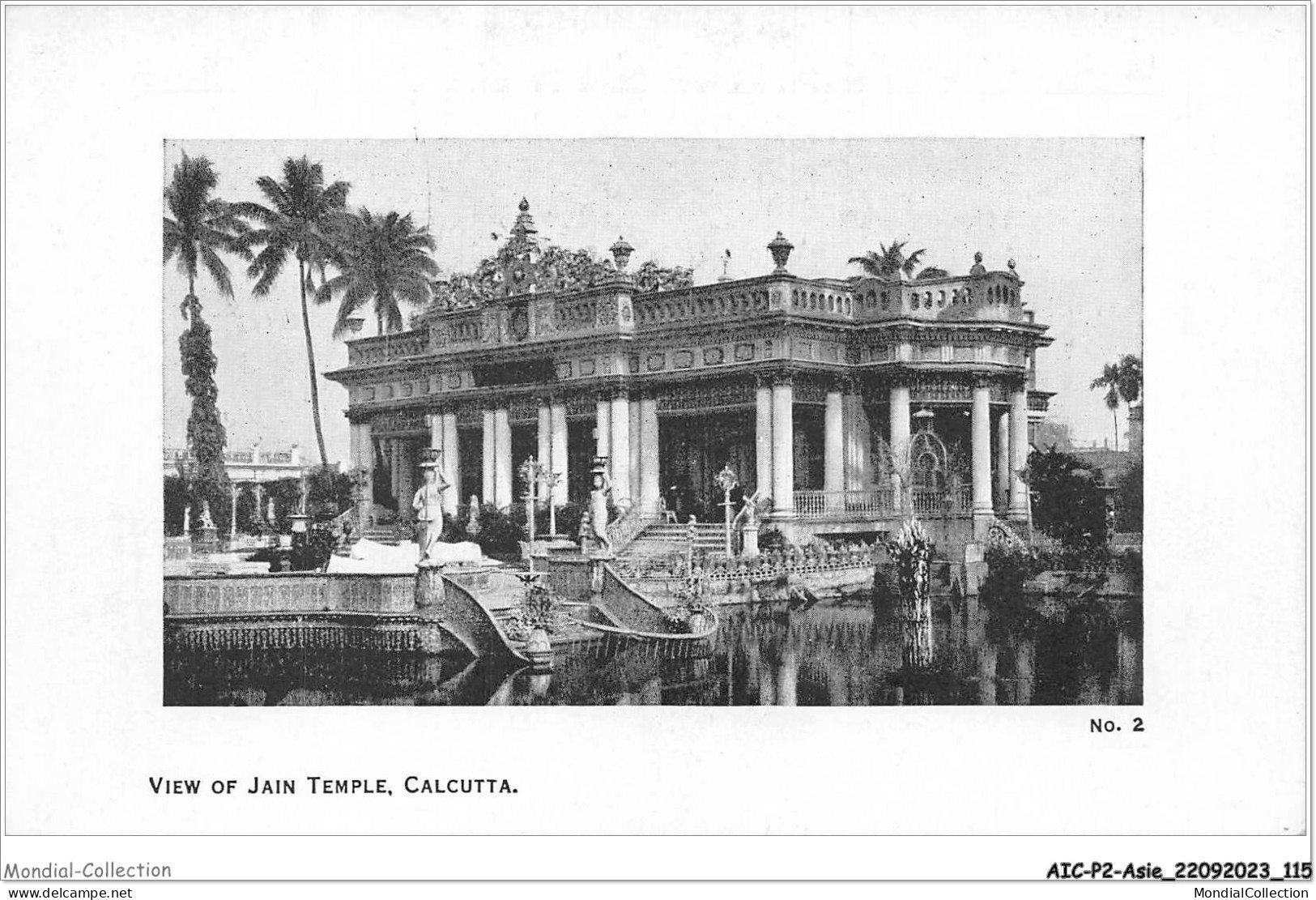 AICP2-ASIE-0180 - View Of Jain Temple - CALCUTTA INDE - India