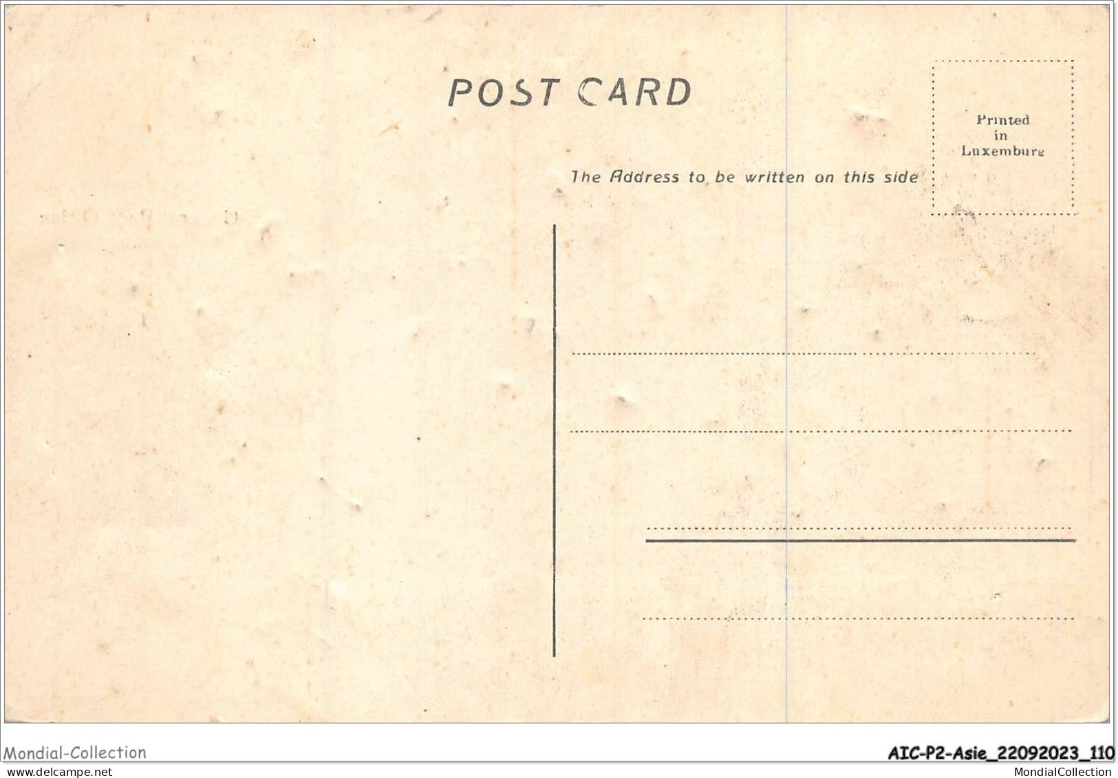 AICP2-ASIE-0177 - General Post Office - BOMBAY - Inde