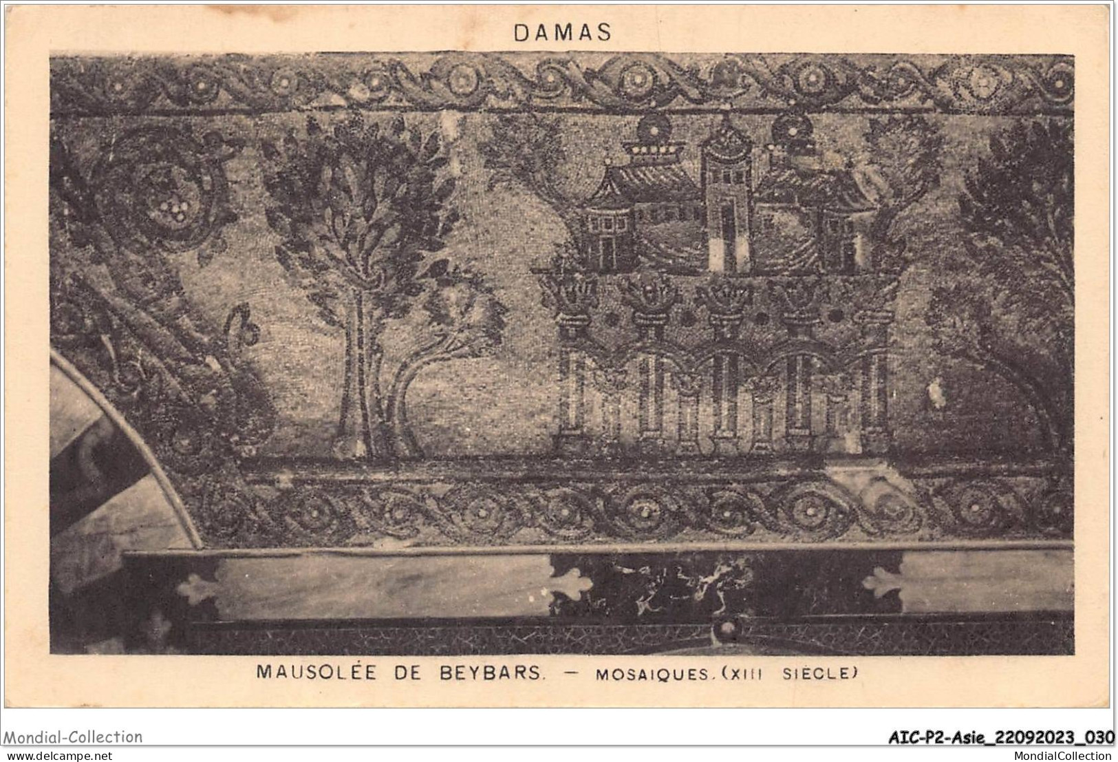 AICP2-ASIE-0138 - DAMAS - Mausolée De Beybars - Mosaiques - Syria