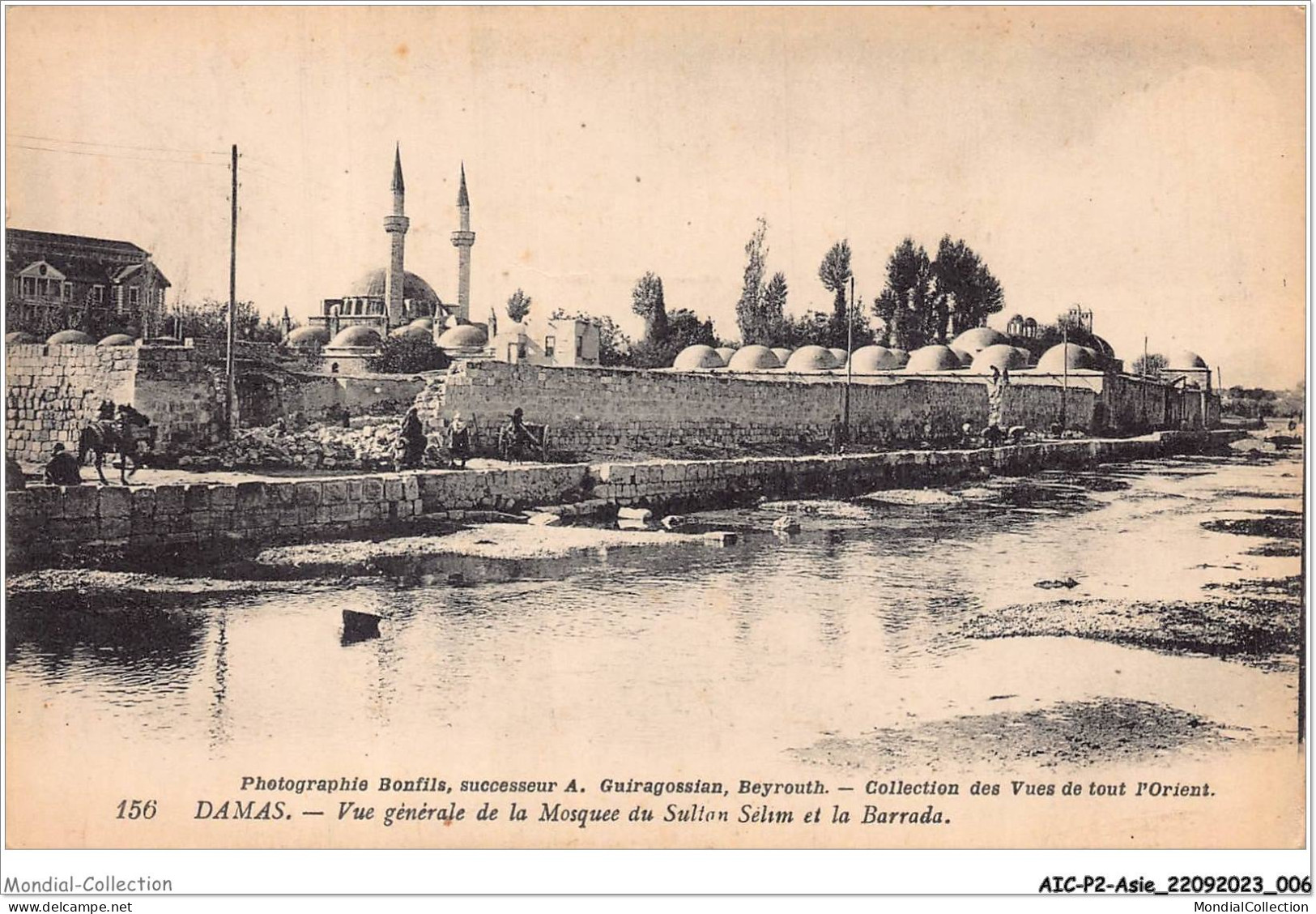 AICP2-ASIE-0126 - DAMAS - Vue Générale De La Mosquée Du Sultan Et La Barrada - Syria