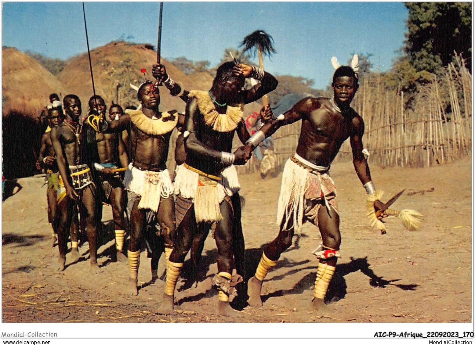 AICP9-AFRIQUE-1049 - REPUBLIQUE DU SENEGAL - CASAMANCE - Danseurs Floups - Sénégal