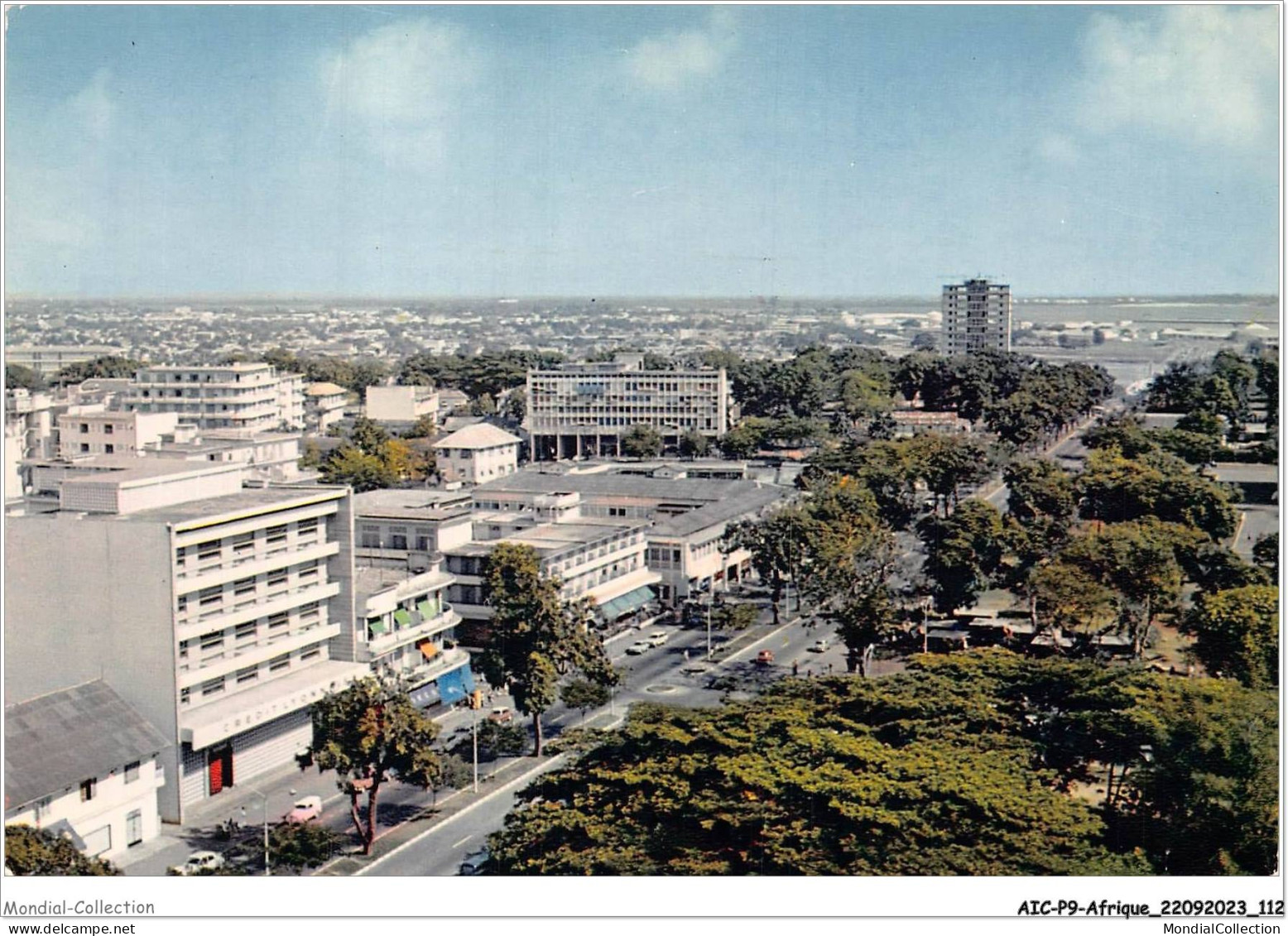 AICP9-AFRIQUE-1020 - REPUBLIQUE DE LA COTE D'IVOIRE - ABIDJAN - Vue Générale Du Quartier Du Plateau - Costa D'Avorio