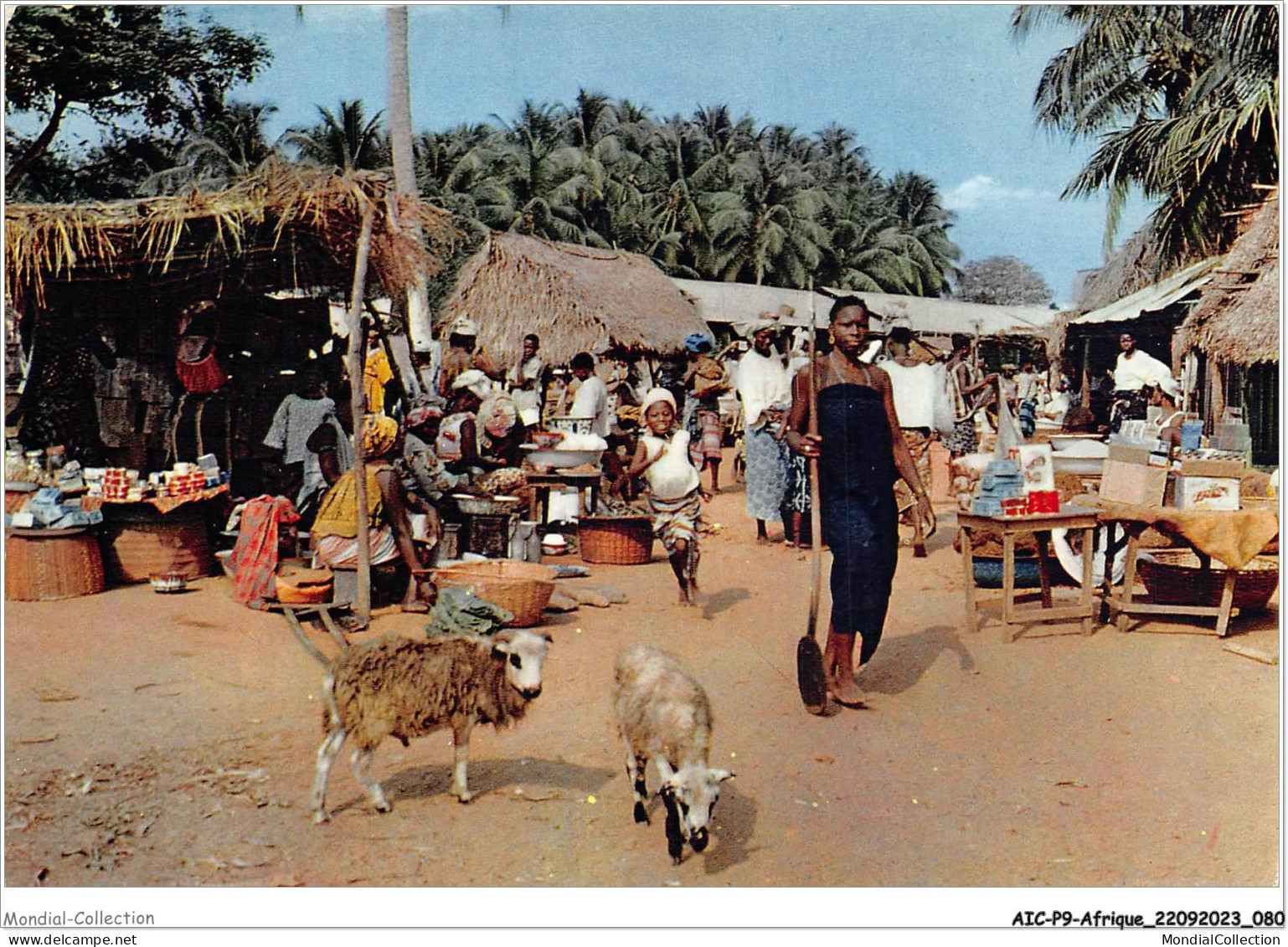 AICP9-AFRIQUE-1004 - AFRIQUE EN COULEURS - Marché Africain HOA QUI - Unclassified