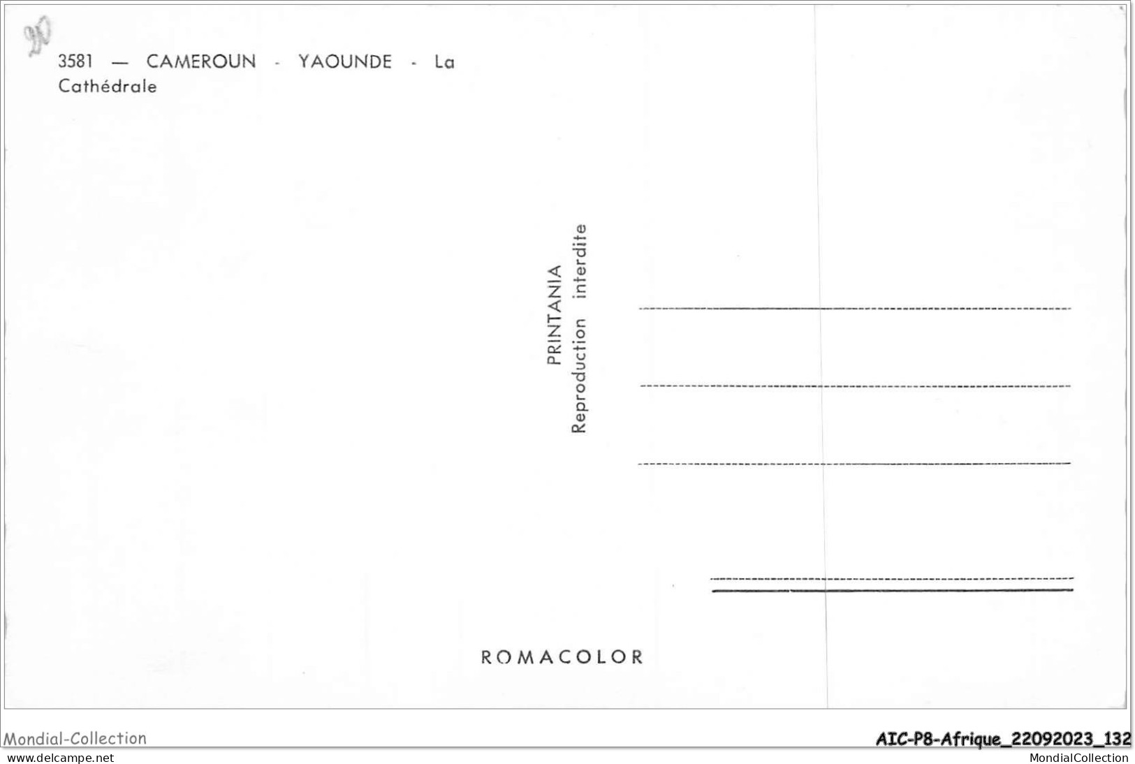 AICP8-AFRIQUE-0920 - CAMEROUN - YAOUNDE - La Cathédrale - Kamerun