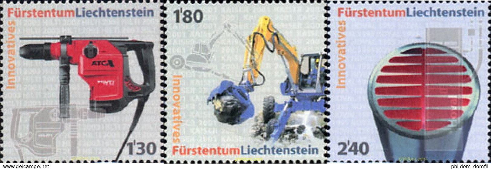 206344 MNH LIECHTENSTEIN 2007 INNOVACIONES DE LA TECNICA - Unused Stamps