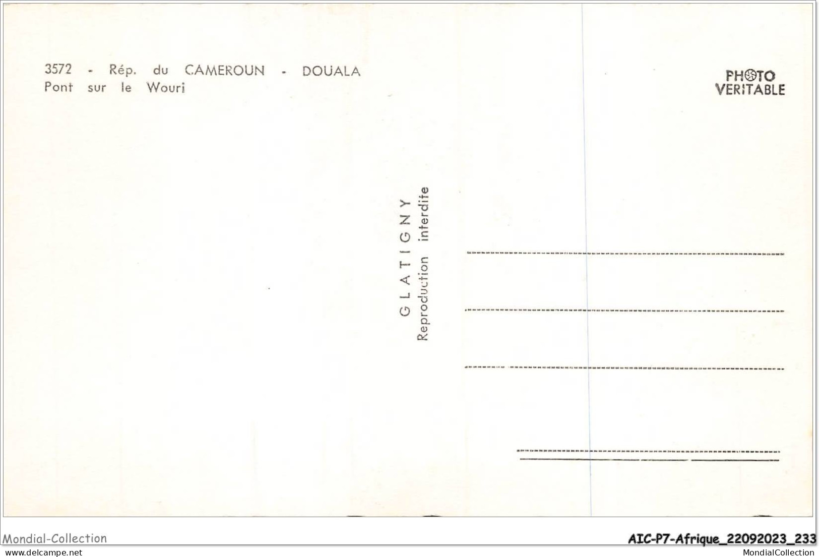 AICP7-AFRIQUE-0854 - REP DU CAMEROUN - DOUALA - Pont Sur Le Wouri - Kameroen