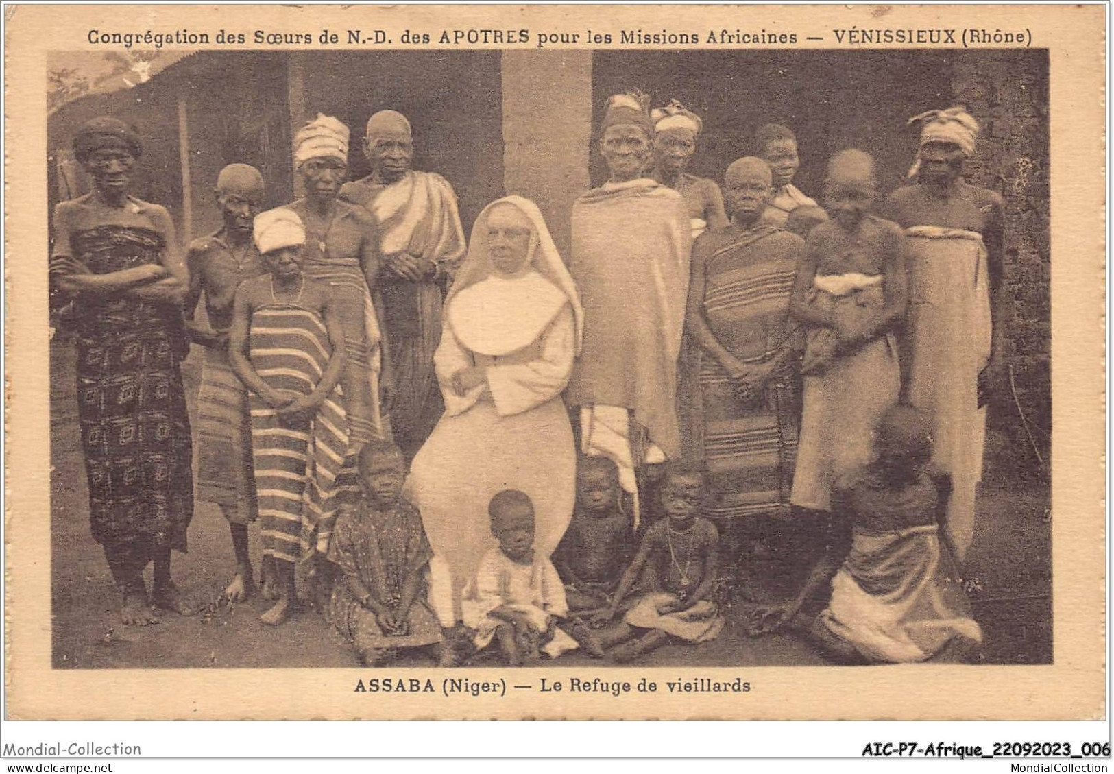 AICP7-AFRIQUE-0741 - ASSABA - Le Refuge De Vieillards - Niger