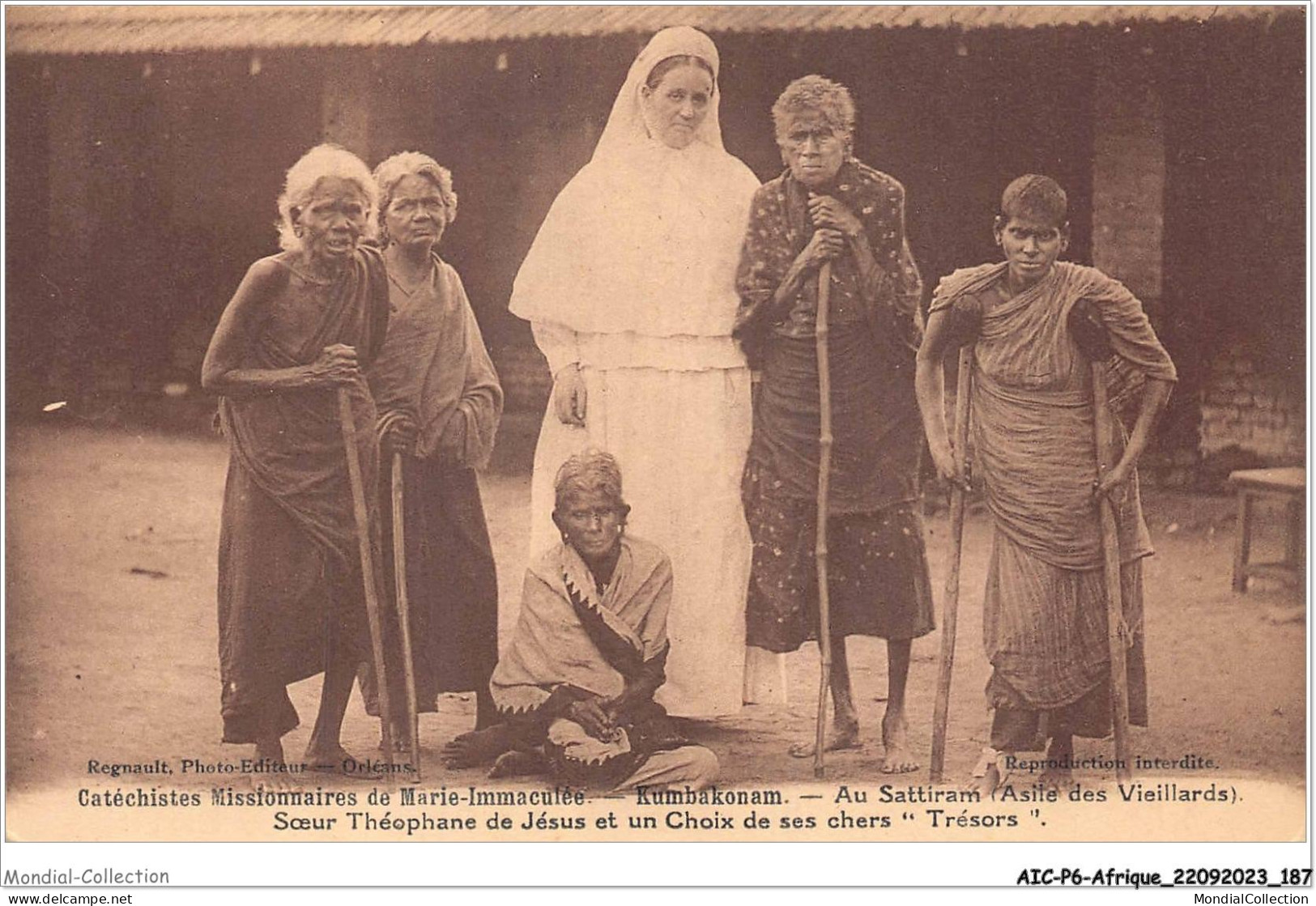 AICP6-ASIE-0711 - CATECHISTES MISSIONNAIRES DE MARIE-IMMACULEE - KUMBAKONAM - AU SATTIRAM - India