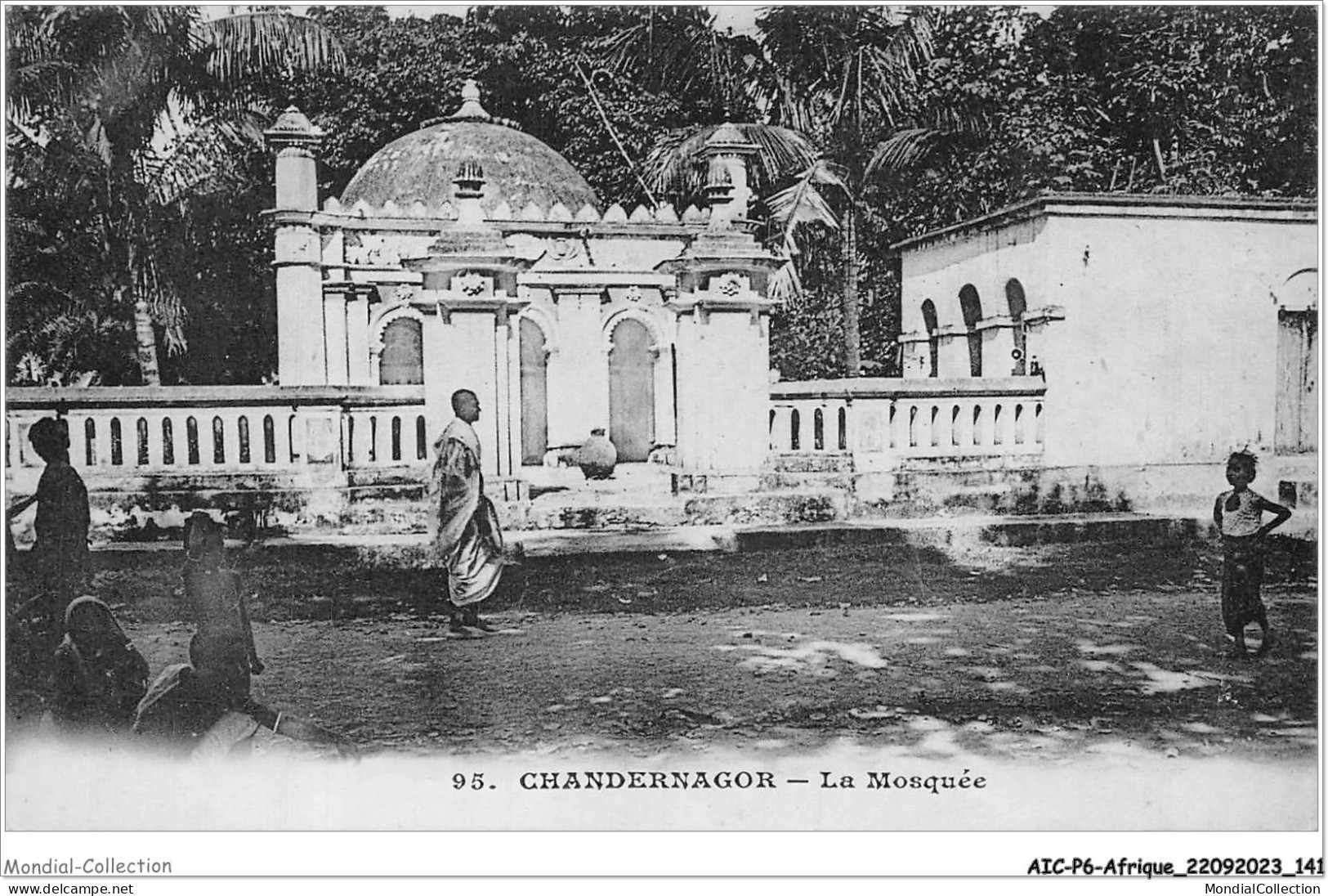 AICP6-ASIE-0688 - CHANDERNAGOR - La Mosquée - Indien