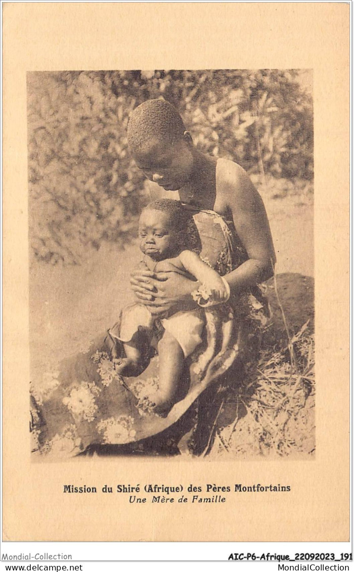 AICP6-AFRIQUE-0713 - MISSION DU SHIRE DES PERES MONTFORTAINS - Une Mère De Famille - Ethiopia