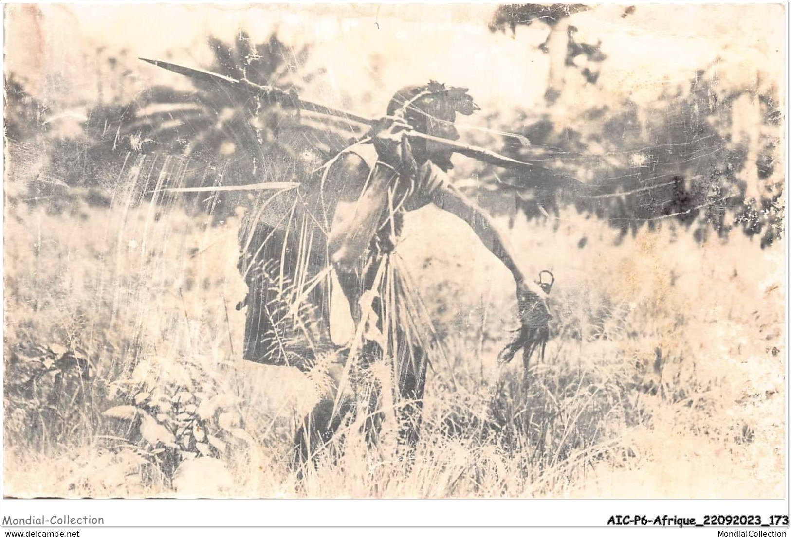 AICP6-AFRIQUE-0704 - COTE D IVOIRE CHASSEUR DAN - Vendue En Etat - Elfenbeinküste