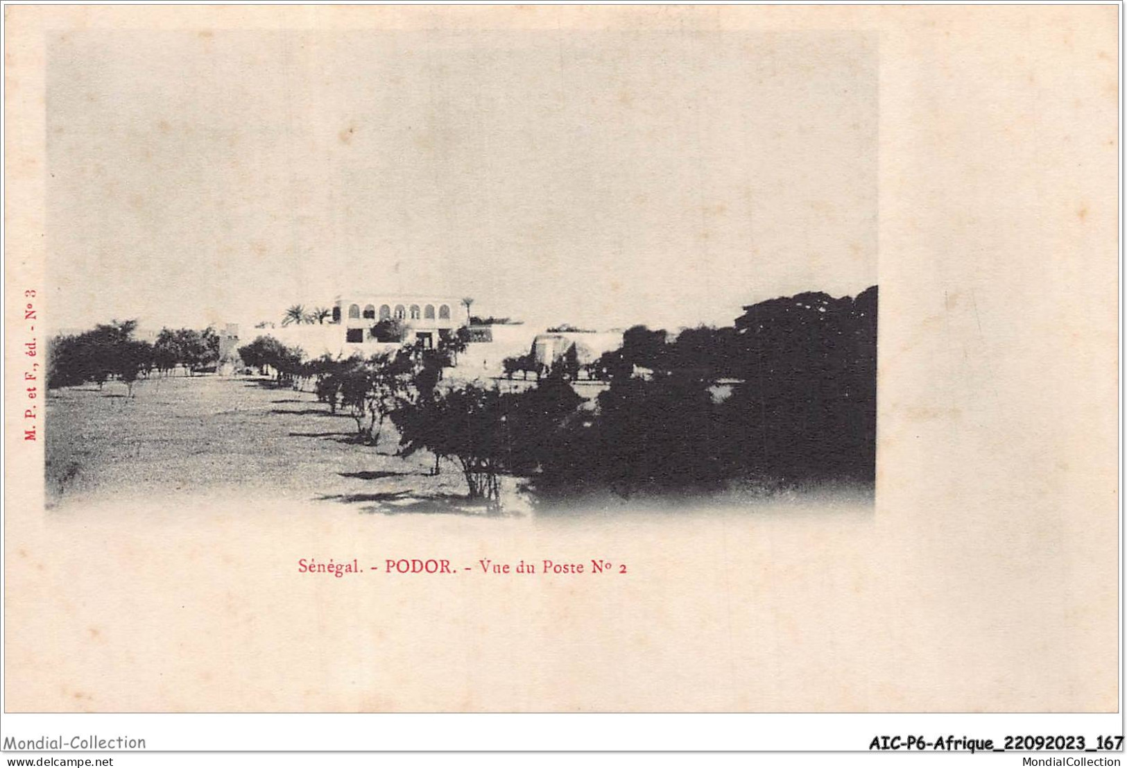 AICP6-AFRIQUE-0701 - SENEGAL - PODOR - Vue Du Poste N2 - Senegal