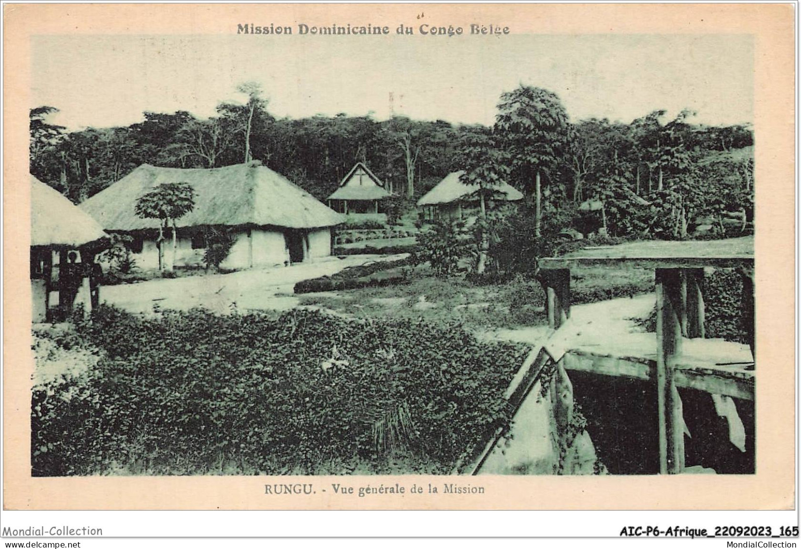 AICP6-AFRIQUE-0700 - MISSION DOMINICAINE DU CONGO-BELGE - RUNGU - Vue Générale De La Maison - Congo Belge