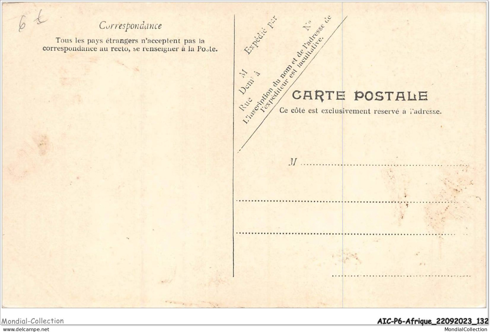 AICP6-AFRIQUE-0683 - COTE IVOIRE Indigène De La Côte De Kroo - Elfenbeinküste