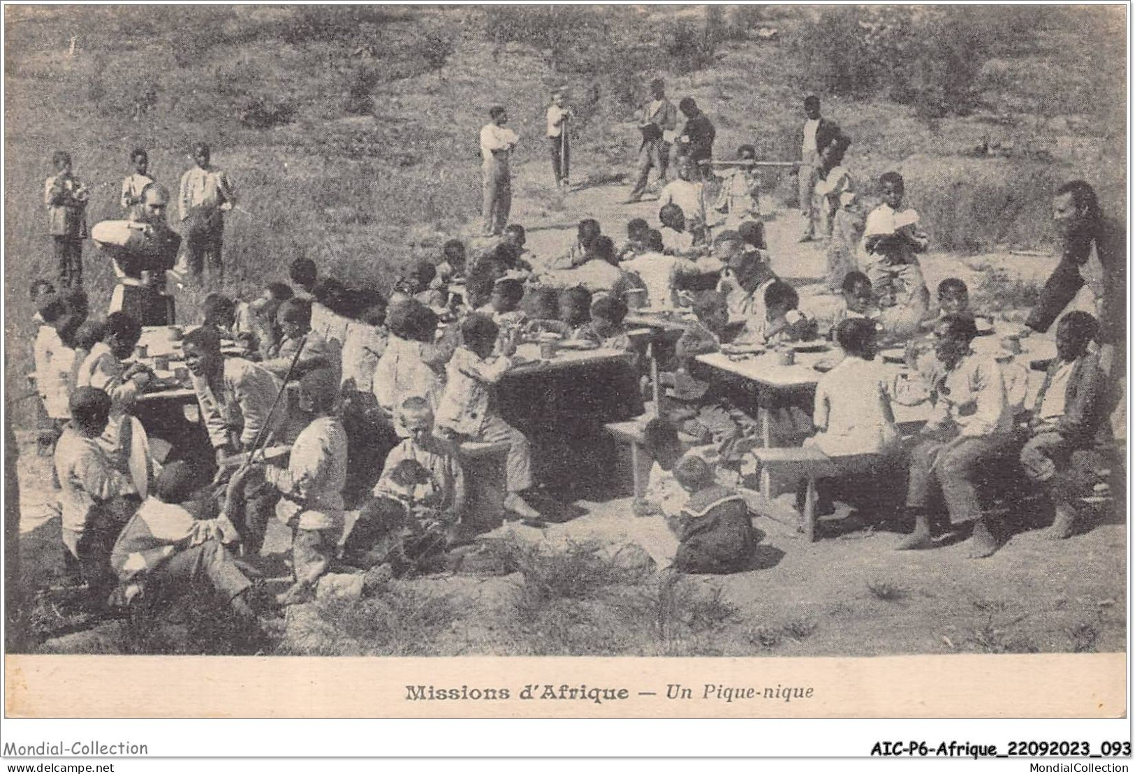AICP6-AFRIQUE-0664 - MISSIONS D'AFRIQUE - Un Pique-nique - Non Classés