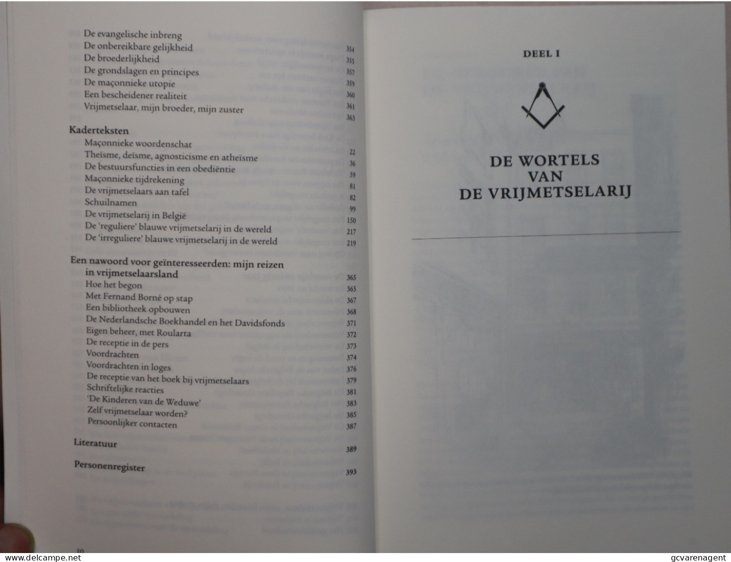 DE KINDEREN VAN HIRAM DOOR ANDRIES VAN DEN ABEELE = VRIJMETSELAARS EN VRIJMETSELARIJ  2011 ROULARTA  405 BLZ - Histoire