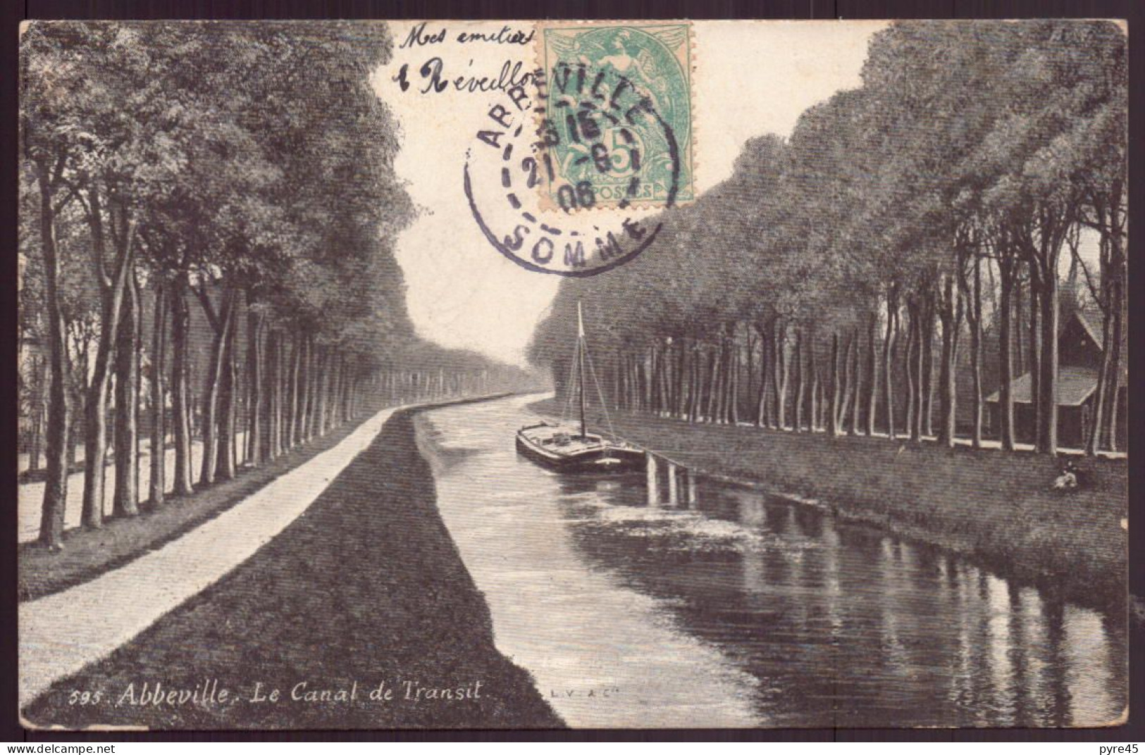ABBEVILLE LE CANAL DE TRANSIT 80 - Abbeville