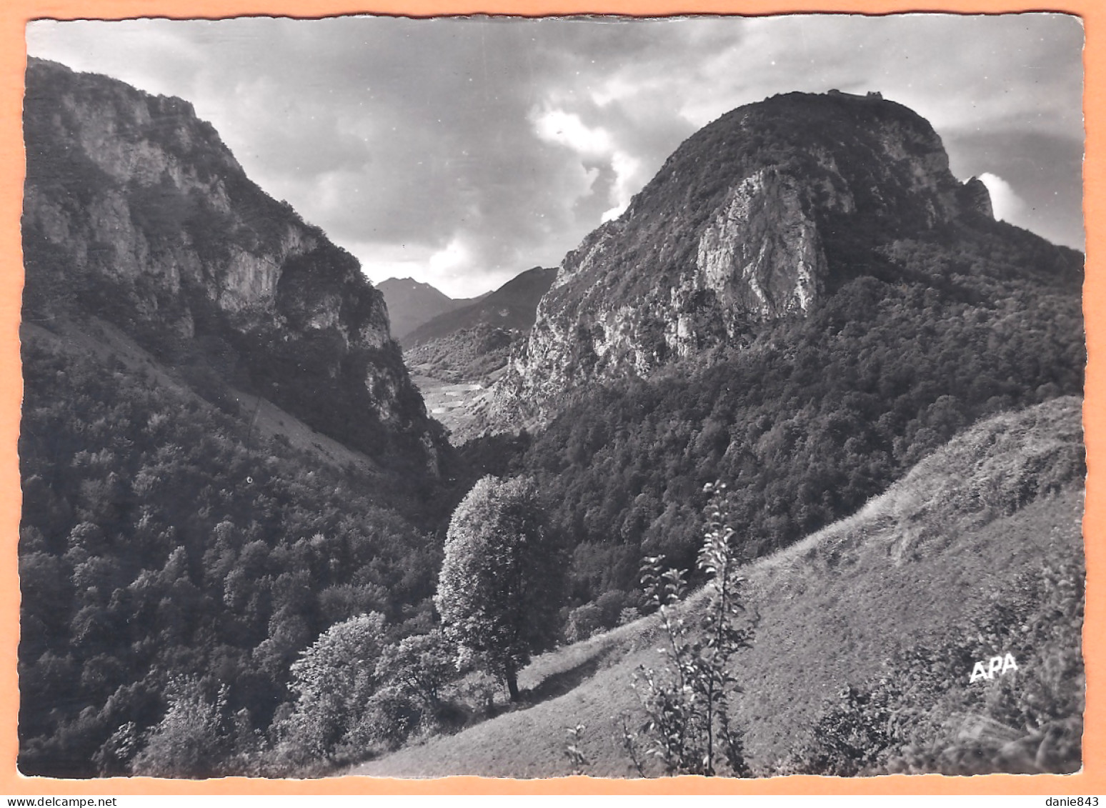 Ppgf/ CPSM Grand Format - ARIEGE - MONTSEGUR - GORGES DU CANOULET ET PIC SAINT BARTHÉLÉMY - Autres & Non Classés