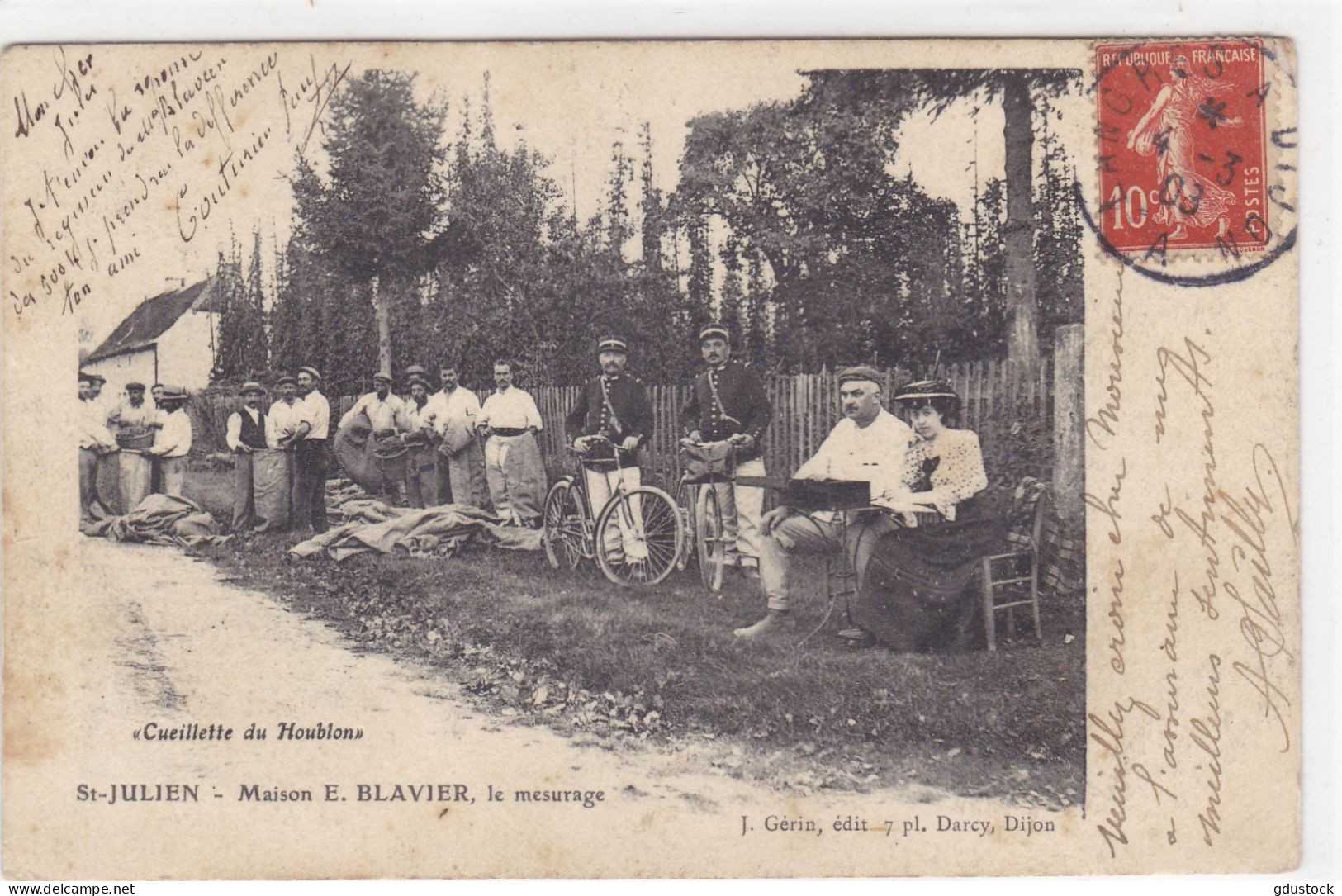 Côte-d'Or - Saint-Julien - Maison E. Blavier, Le Mesurage - Andere & Zonder Classificatie