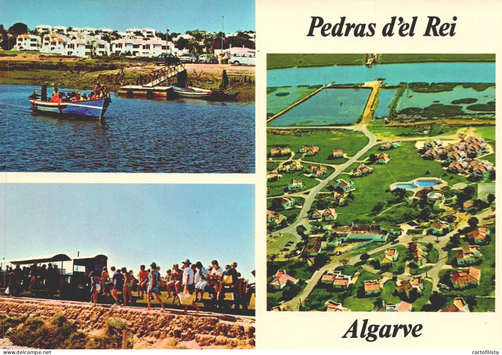 TAVIRA, Algarve - Santa Luzia, Vários Aspetos De Pedras D'el Rei  (2 Scans) - Faro