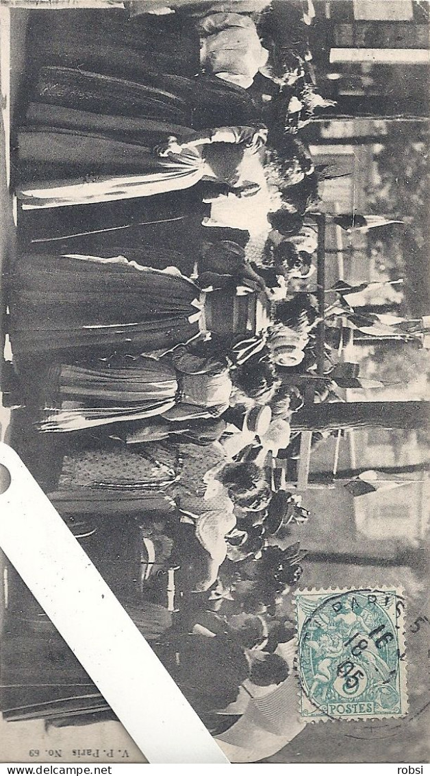 75 Paris, Les P'tits Métiers (Atget), V.P. N°69, Fête Du 14 Juillet, Bal Public,  D5278 - Petits Métiers à Paris