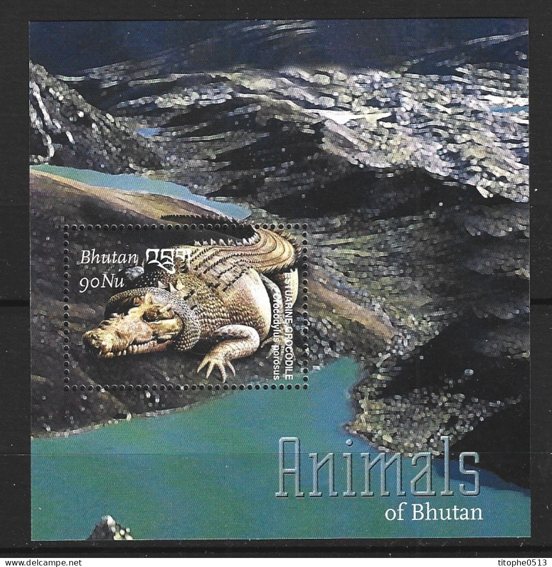 BHOUTAN. BF 431 De 2003. Crocodile. - Other & Unclassified