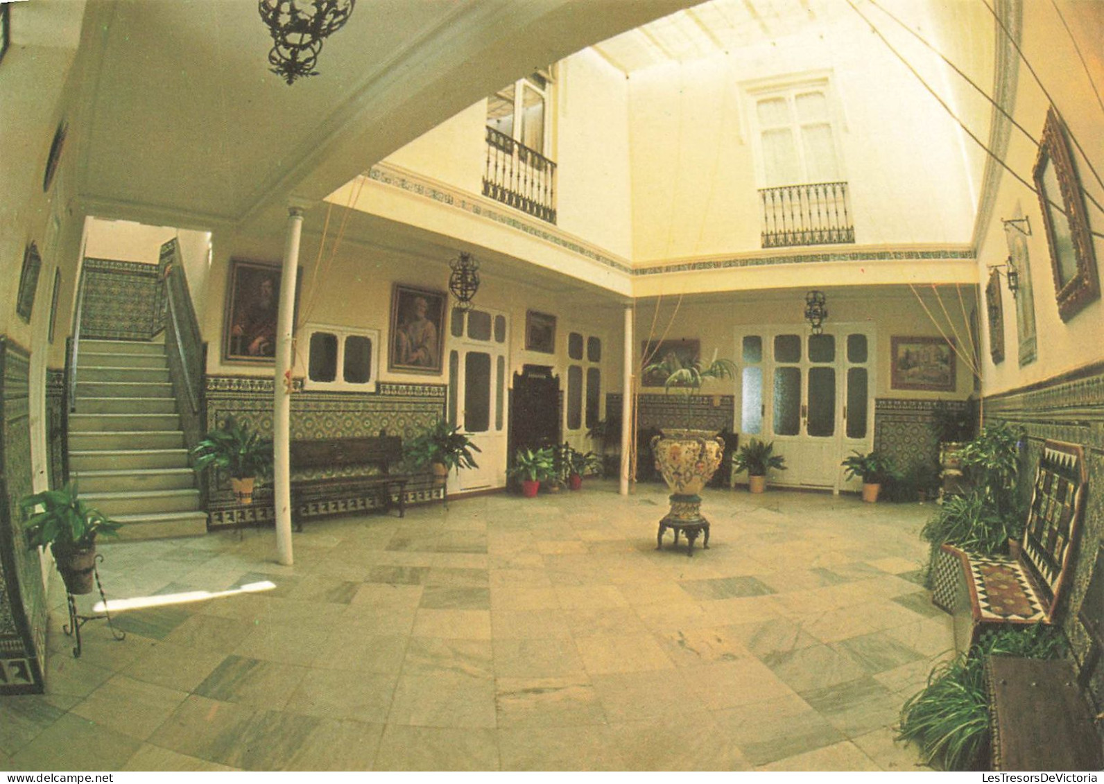 ESPAGNE - Ronda - Don Bosco - Patio Central De La Residencia - Carte Postale - Málaga