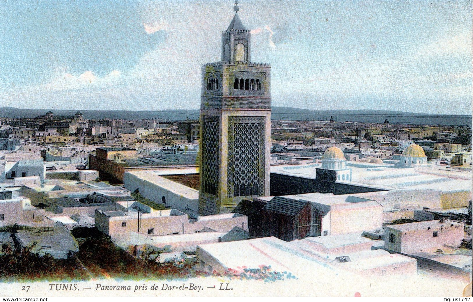 Tunis Panorama Pris De Dar El Bey - Tunisie
