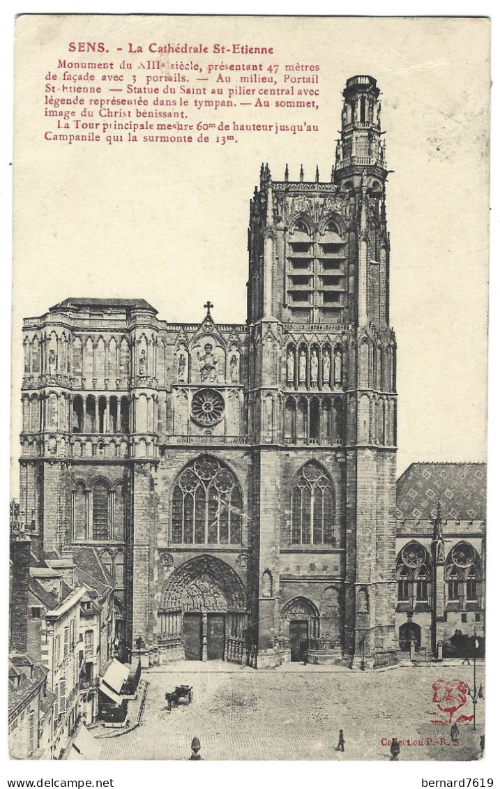 89  Sens - La Cathedrale Saint Etienne - Sens