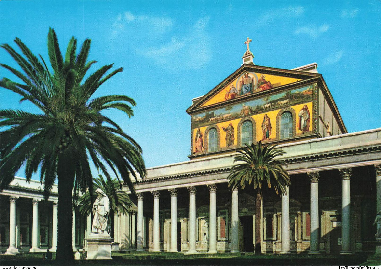 ITALIE - Roma - Vue Sur La Basilique De St Paul - Vue De L'extérieure - Vue Générale - Carte Postale - Eglises