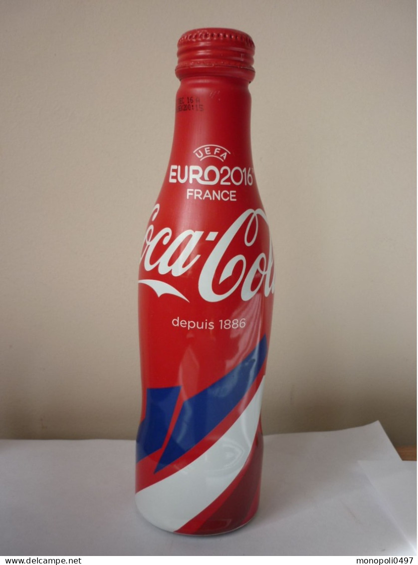 Coca Cola - Modèle Euro 2016 - Bouteille Aluminium - Mod 1 - Bottles