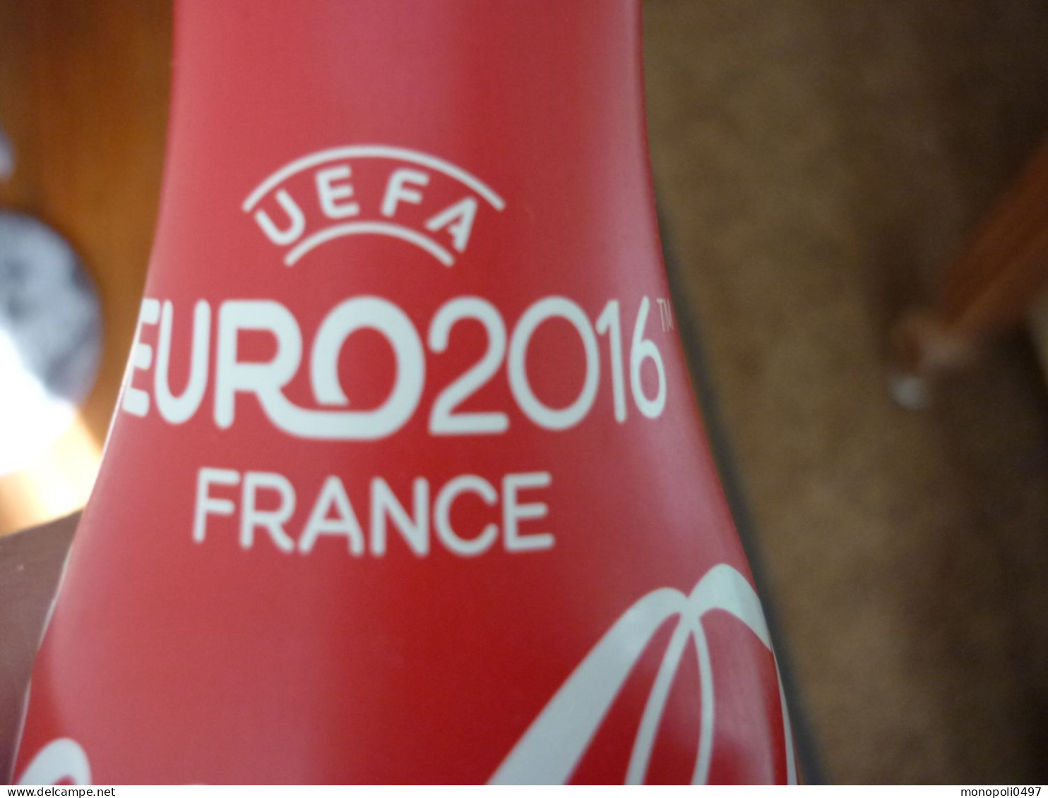 Coca Cola - Modèle Euro 2016 - Bouteille Aluminium - Mod 1 - Bouteilles