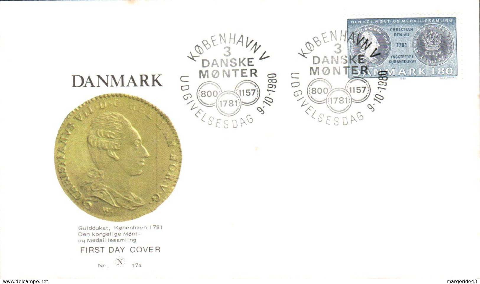 DANEMARK LOT DE 50 LETTRES ET FDC - Vrac (max 999 Timbres)