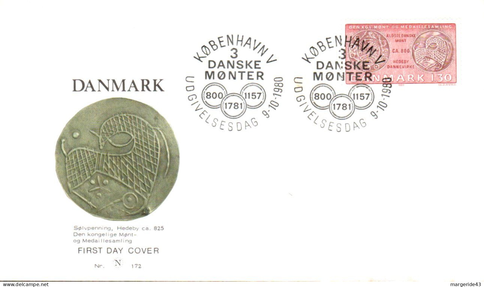 DANEMARK LOT DE 50 LETTRES ET FDC - Vrac (max 999 Timbres)