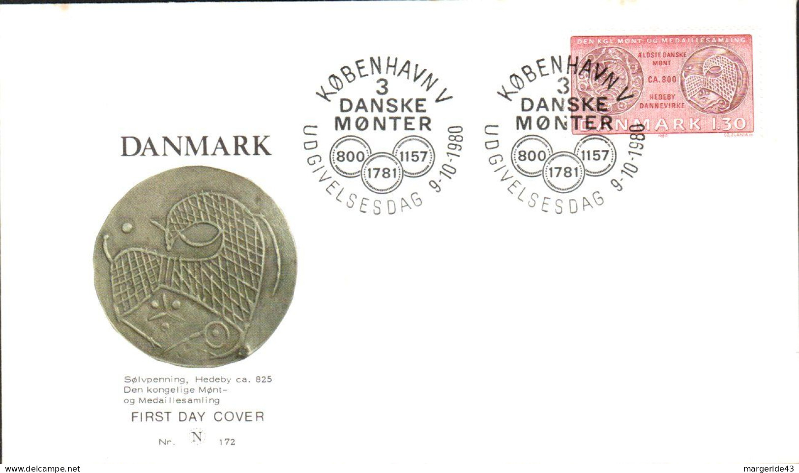 DANEMARK LOT DE 50 LETTRES ET FDC - Vrac (max 999 Timbres)