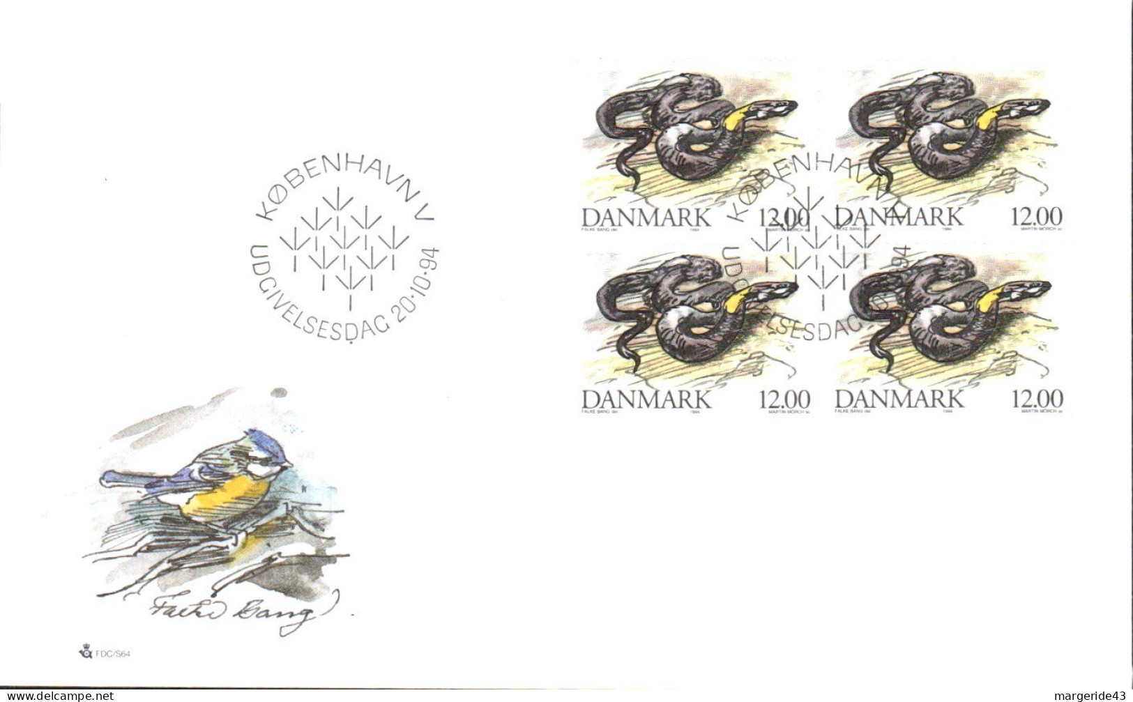 DANEMARK LOT DE 50 LETTRES ET FDC