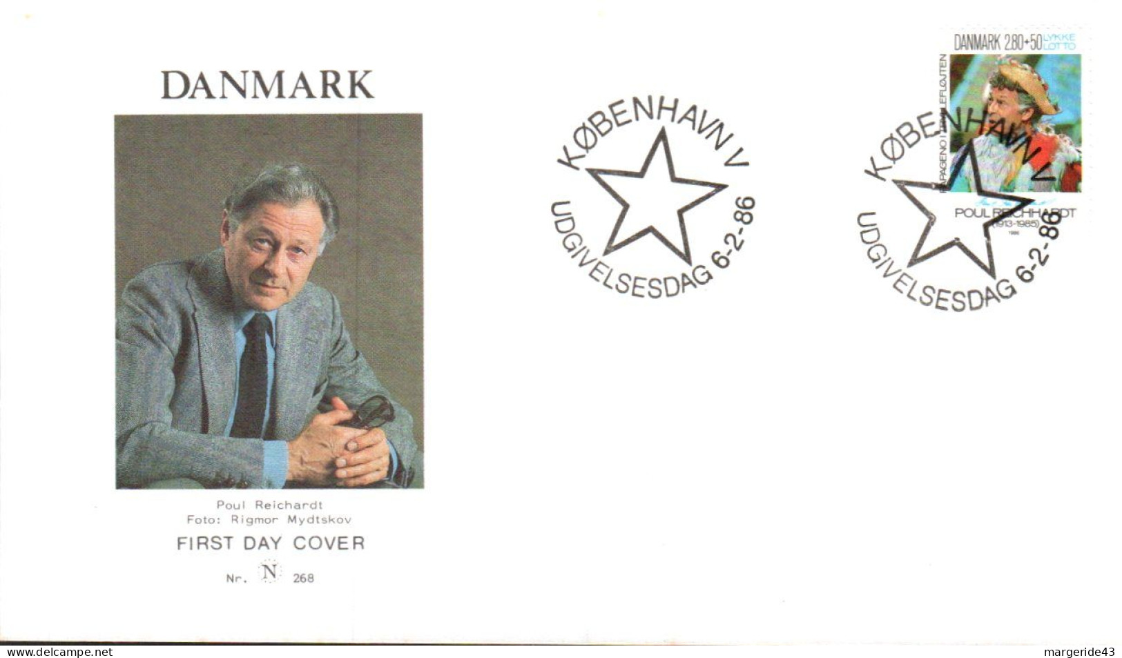 DANEMARK LOT DE 50 LETTRES ET FDC