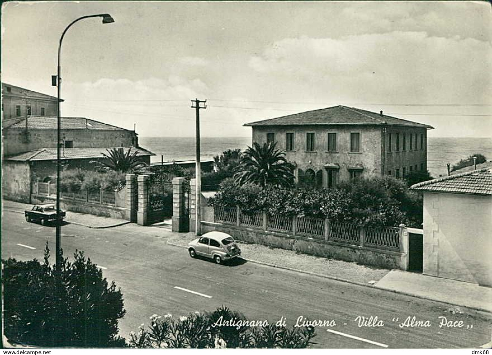 ANTIGNANO DI LIVORNO - VILLA ALMA PACE - EDIZIONE TOGNOLI - SPEDITA 1965 (20654) - Livorno