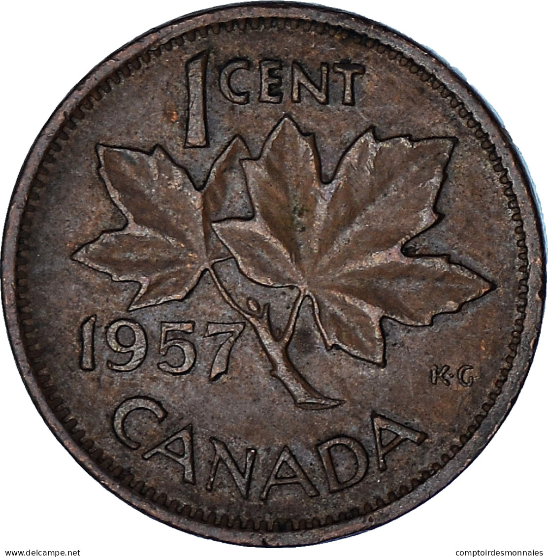 Canada, Cent, 1957 - Canada