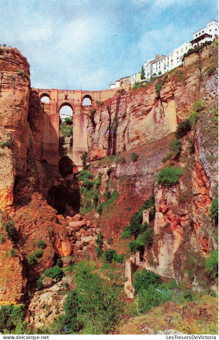 ESPAGNE - Ronda - Pont Neuf Sur Le Tage - Carte Postale - Málaga