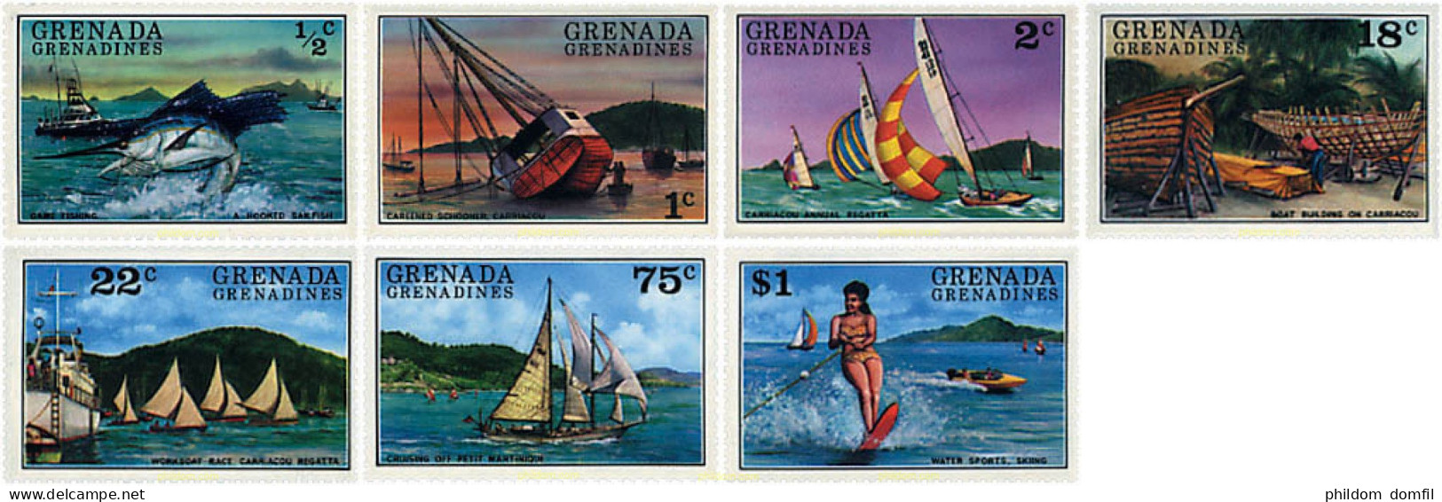 42196 MNH GRANADA GRANADINAS 1976 TURISMO - Grenada (1974-...)