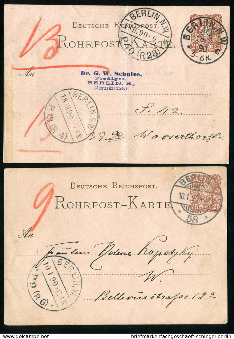 Berlin, 1887, RP 6, Brief - Autres & Non Classés