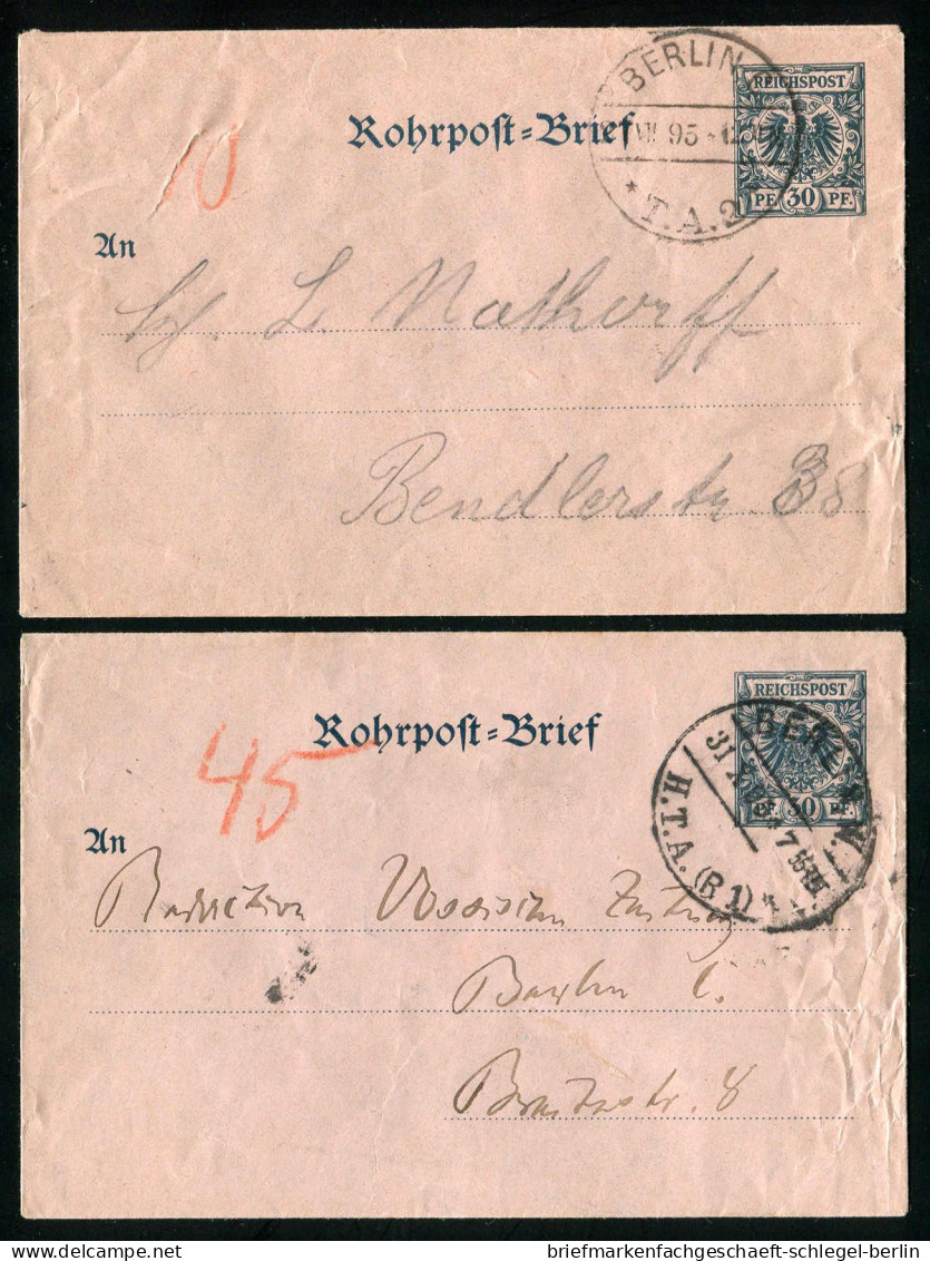 Berlin, 1895, RU 3, Brief - Autres & Non Classés