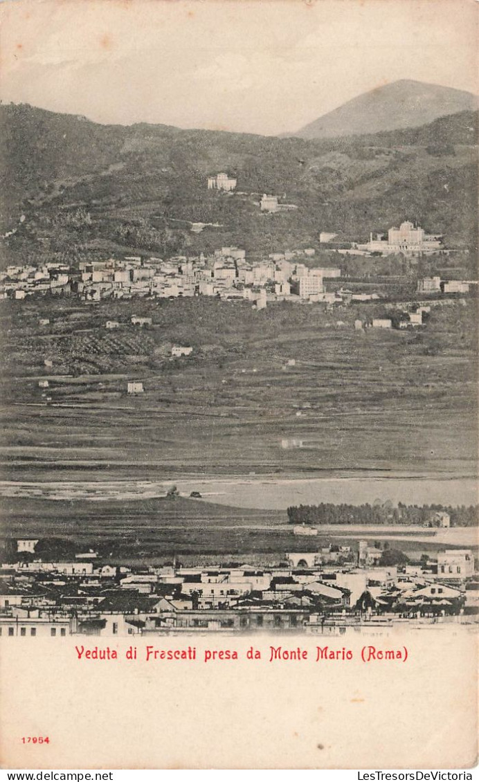 ITALIE - Roma - Veduta Di Frascati Pres Da Monte Mario - Carte Postale Ancienne - Mehransichten, Panoramakarten