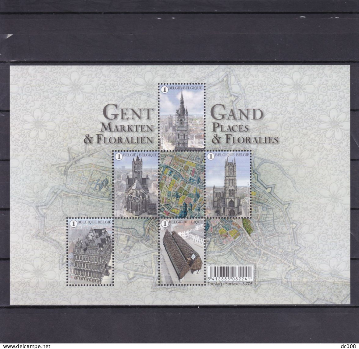 2016 COB BL 234 Gent Markten En Floralien-gand Places Et Floralies MNH-postfris-neuf - 2002-… (€)