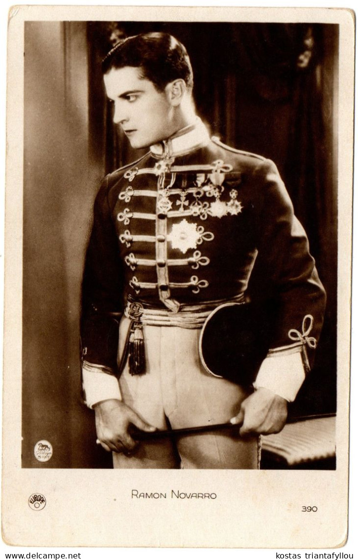 V. 53 RAMON NOVARRO, METRO GOLDWYN MAYER, POSTCARD - Actors