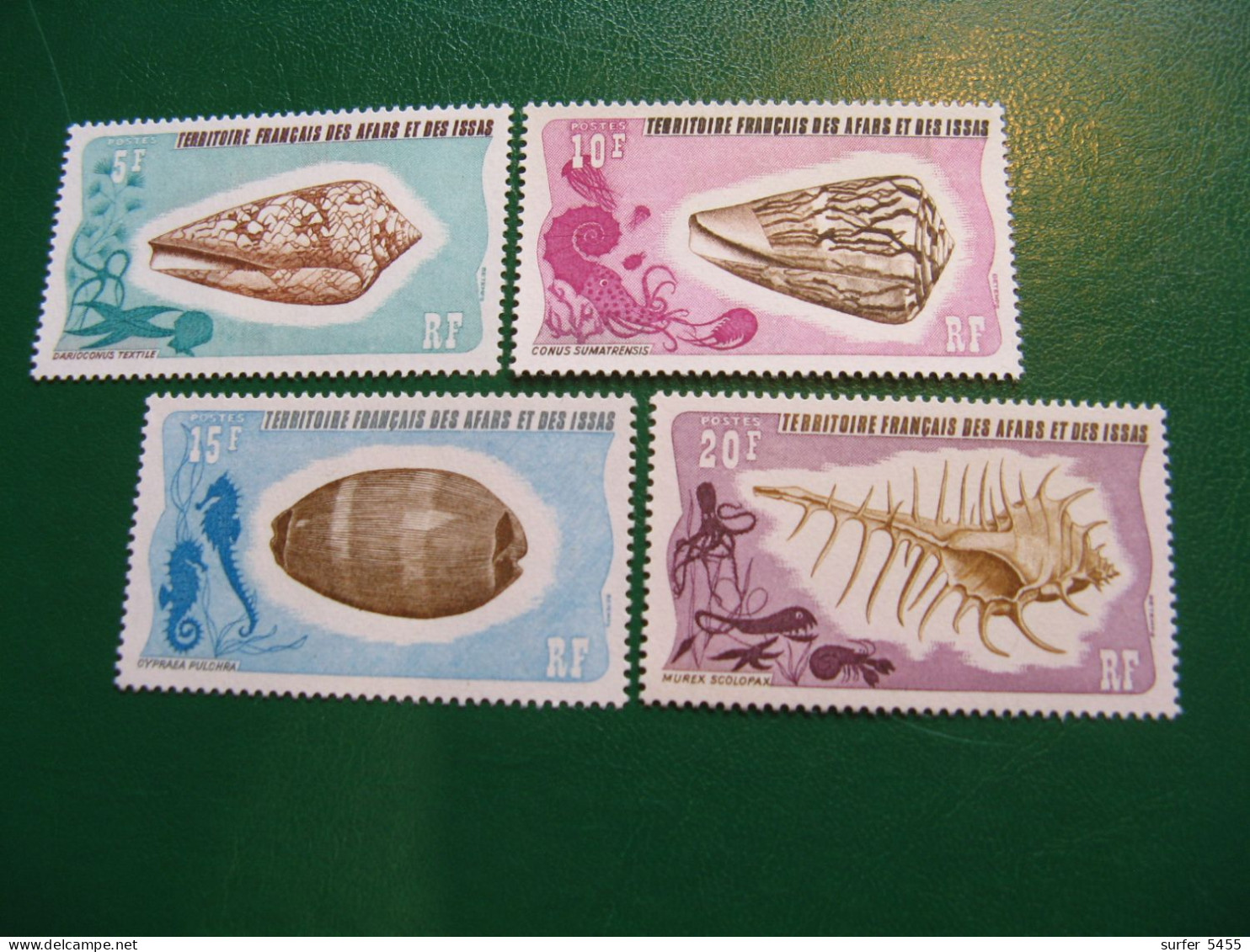 AFARS ET ISSAS - POSTE ORDINAIRE N° 400/403 - TIMBRES NEUFS** LUXE -  MNH -  COTE 21,00 EUROS - Unused Stamps
