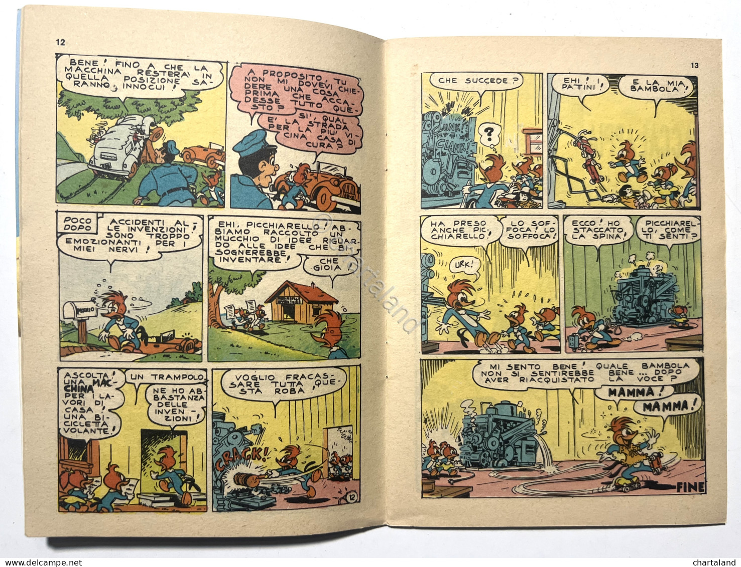 Fumetti - Walter Lantz - Picchiarello N. 8 - Agosto 1976 - Autres & Non Classés